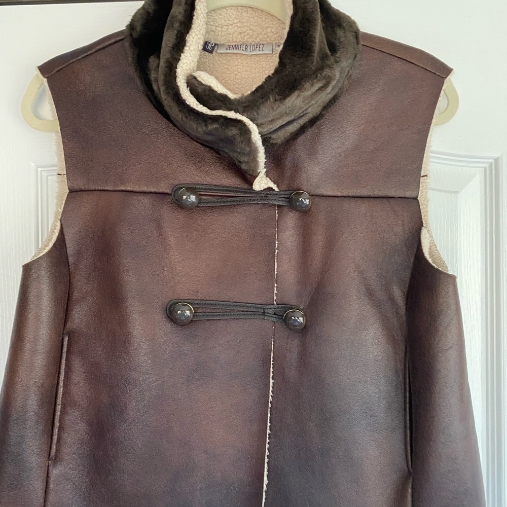 Jennifer Lopez Dark Brown Women's Vest